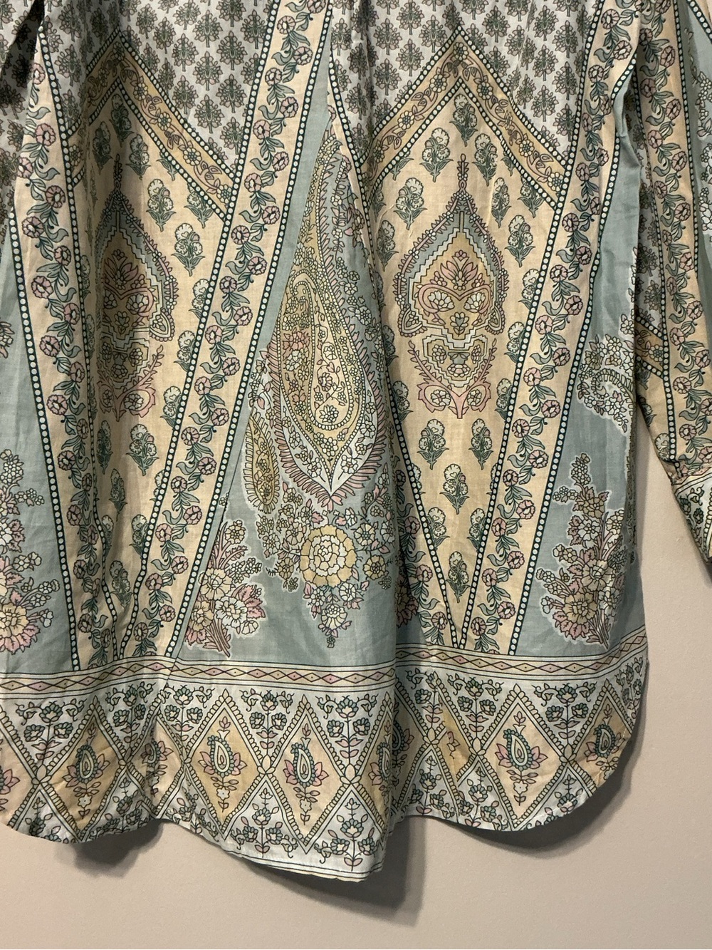 Soft Surroundings Pastel Paisley Tunic - Picture 7 of 8